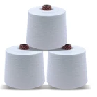 100% 100% Polyester Yarn Price China Manufacturer Recycled Mvs 40s/2 100% Polyester Spun Yarn