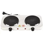 Portable Electric 2 Burnerelectric Portable Solid Hot Plate Electric Cooking Stove 1000w+1000w