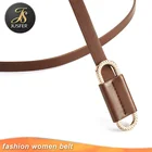 Belts Belt Waist Fashion Simple PU Belts Sweet Women's Belt Alloy Buckle Casual Leather Waist Belt