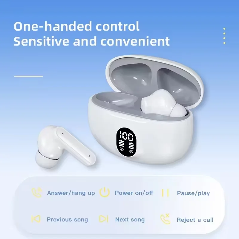 2025 Hot Selling S510 TWS In-Ear Earbuds Wireless 5.3 Gaming Headset with Stereo Sound JL Chipset for Music