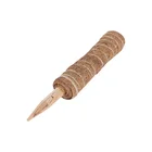 Fiber Coconut 12 Inches Natural Coir Fiber Moss Sticks Coconut Totem Poles For Plant Support