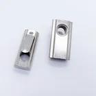 Spring Nut Single Point Strip Spring Nut Aluminum Profile High Strength Positioning Nickel Plated Spring Nut