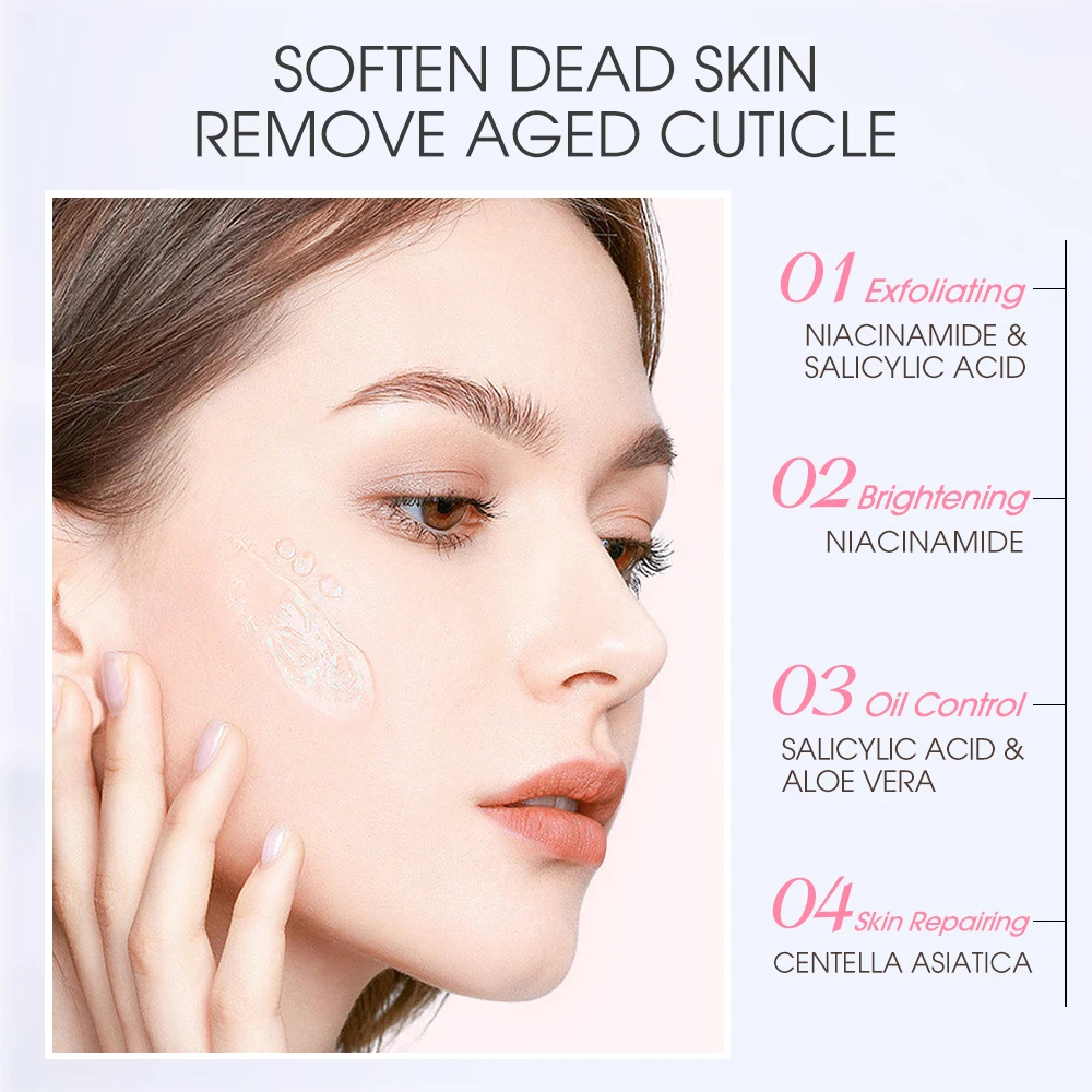 SKINEVER Niacinamide Exfoliating Gel Facial Cleanser With Centella for Deep Cleansing Skin and Remove Dark Skin Tone