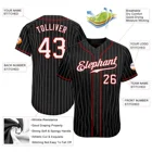 Jerseys High Quality Pinstripe Wholesale Baseball Jerseys 100%polyester Team Baseball Shirt
