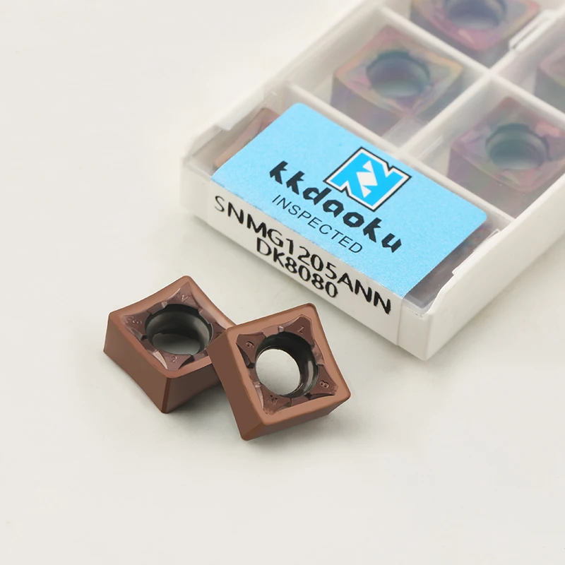 SNMG1205ANN CNC External Turning Tools High Performance Square Lathe Inserts for Steel Copper Aluminum factory
