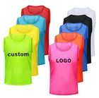 Training Soccer Training Bib Soccer Wholesale College Sublimated Football/soccer Training Mesh Vests Bibs