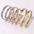 Bracelet Wholesale Fashion Brands Jewelry 316L Stainless Steel Bracelet Rhinestone Bracelet Quality Bracelet