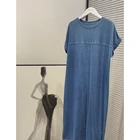 Skirts Hot Sale Basic Style High Quality 100% Cotton Short Sleeve Long Skirts