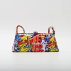 Show Pieces Custom Water Hydrographic Film Transfer Printing Trophy Resin Morden Home Decor Bag Show Pieces
