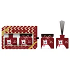 100h Christmas Private Label Scented Candles 100h 100ml Reed Diffuser And Candle Gift Set