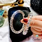 Cute Diamond Earrings Earrings Earings Fashion Clay Cute Diamond Hoop Earrings