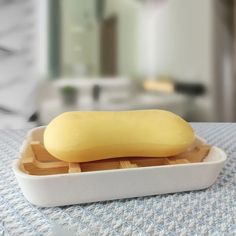 Promotional Travel Soap Box Environmental Protection Wooden Soap Holder Waterproof Home Bathroom Draining Feature