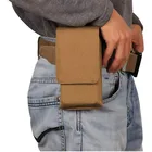 Double Pocket Tactical Phone Pouch With Adjustable Shoulder Strap