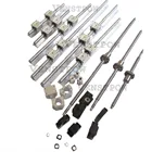 2 SBR Sets +3 Ballscrews RM1605+3BK/BF12 +3 Couplers Cnc Parts