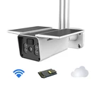 Sim Camera Outdoor Solar Power Waterproof 1080P IR Night Vision 4G SIM Surveillance Camera Wireless