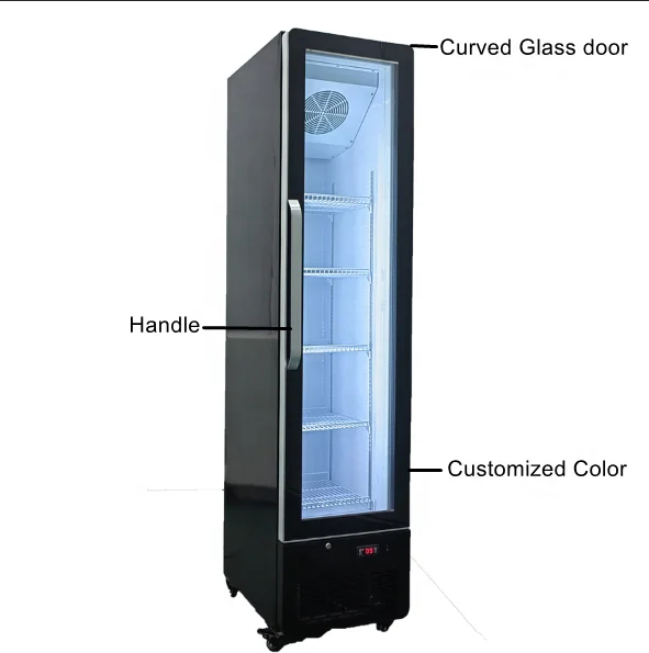 Aluminum Glass Goor Refrigerator, Electric - detail 6