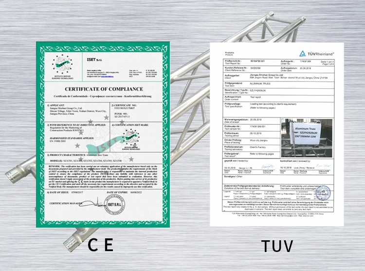 truss certificate