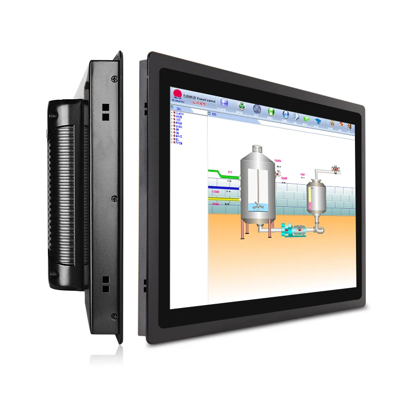 17.3 inch rack mount frame industrial lcd monitor free sample