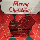 Christmas Metal Red Sleigh Table Decor Christmas Decor Home Decor Christmas Gift