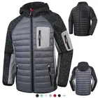 Custom Mens Cotton Fleece Outdoor Warm Light Weight Sport Exercise Waterproof Winter Quilted Padded Jacket