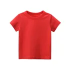 Baby Clothes Shirt Mudkingdom Knitted Blank Style Baby Cotton Plain Clothes Custom Kids T Shirt Printing