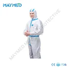 Work Disposable Non Woven Microporous Chemical Workwear For Safety Protection Work Wear