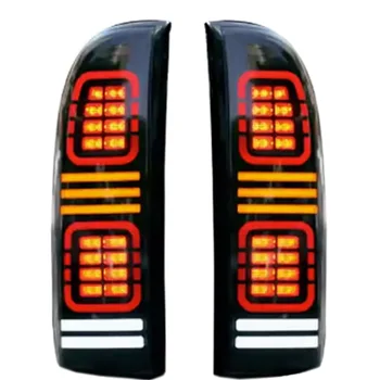 New Design Led Car Rear Back Lamps Assembly Tail Lights For Nissan Patrol Y61 2005-2016 5th Taillight modified