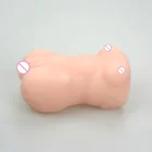 Pussy Realistic Mini Dual Open Male Sex Toys Pussy Vagina Ass Masturbator Pocket Pussy For Men
