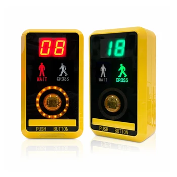 Pedestrian push button, used in the pedestrian crossing system FAMA New design Pedestrian Walk Button Traffic Light