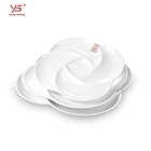 Flower Melamine Dinner Plate Melamine Multi Color Flower 100% Melamine Plates Dinner