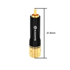 Wire Connectors Audio Connector 10mm-12.0mm Wire Diameter Jack Rca Video Audio Adapters Connectors