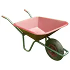 Hot Sales Multi-colored Steel Plastic Convenient Industrial Wheelbarrows For Shipping Items