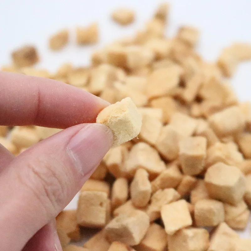 product odm freeze dried dog snack pet chicken pellet combination 100 fresh meat dog treats mixed food reward shandong506-2