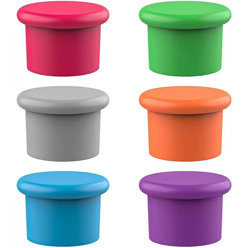 Creative Eco-friendly Silicone Bottle Caps Universal Fresh-keeping Lids for Wine Soy Sauce Drinkware Accessories Bar Essentials details