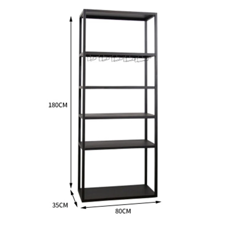 Bulk Wholesale Stand Metal Large Tall Metal Slant Wine Bottle Rack Shelf