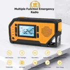 Radio Radio With Crank Amazon Hot Sale Emergency Solar Hand Crank Noaa Radio With Large LCD Display