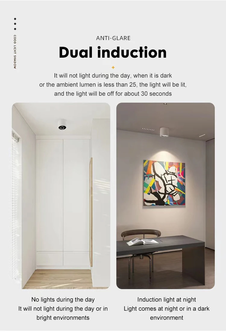 lc10225 good price adjustable white downlight aluminum ceiling surface cob led spot lights-3