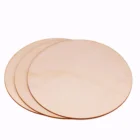 Wood Wooden Products Trending Hot Products Customizable Round Wood Chip Home Decoration DIY Drawing Round Chip