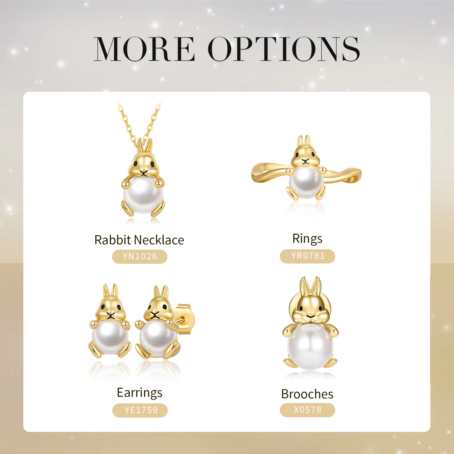 CDE YN1026 925 Sterling Siler Jewelry Animal Pearl Pendant Necklace Wholesale  Children's Cute 18K Gold Plated Pendant Necklace