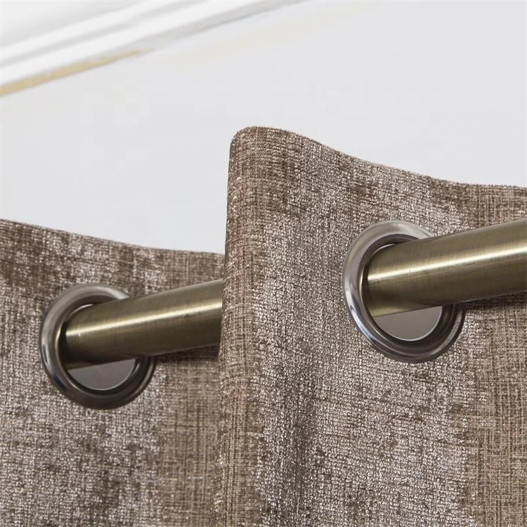 Europe and America's top luxury textured curtains for bedroom with high quality