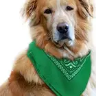 Christmas Printed Bandana Custom Multifunctional Christmas Classic Dog Kerchief Promotional Printed Pet Bandana