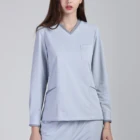 Work Wholesale Price Long Sleeve Medical Work Wear Clothing Hospital Uniforms
