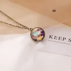 Star Popular Personal Creative Necklace With Universe Star Night Light