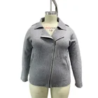 Coat Winter Women Apparel Womens Solid Plain Hoodie 1 Colour Zip Top Winter Coat Hoody Sweatershirt Women Apparel