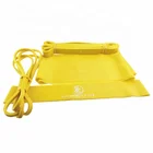 New Combination Yellow Series Natural Latex 4 In 1 Mini Loop Band Pull Up Band Flat Band Set