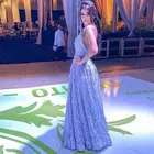Gowns Evening Women Elegant Design Deep V Sexy Suspender Ball Gowns Evening Party Luxury Dress