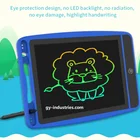 Tablet For Writing Digital Tablet China Factory Wholesale Colorful Erasable Memo Pad 8.5 Inch Digital Notepad School Lcd Writing Tablet With Lock Toys For Kids