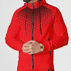 Men Wear Men Wholesale Durable Men Male Autumn Casual Wear Stand Neck Zipper Hoodie 2 Piece Set