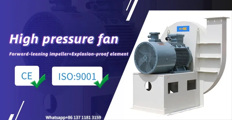 Centrifugal Fan, Explosion-Proof, 415V, 1648m³ - detail 2