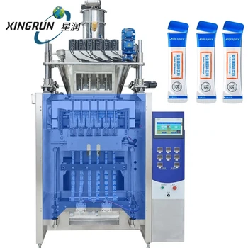 Full Automatic High Speed 3 In 1 Coffee Sugar Mixed Cocoa Sachet Powder Packing Machine